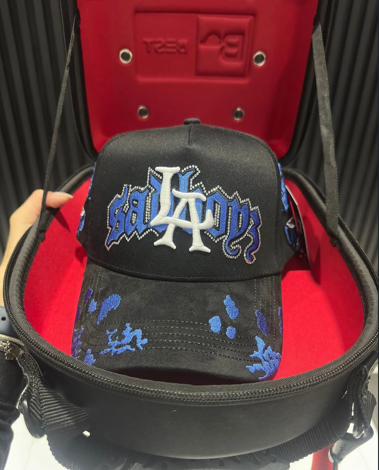 Dandy hats x Junior H Ángel Azul