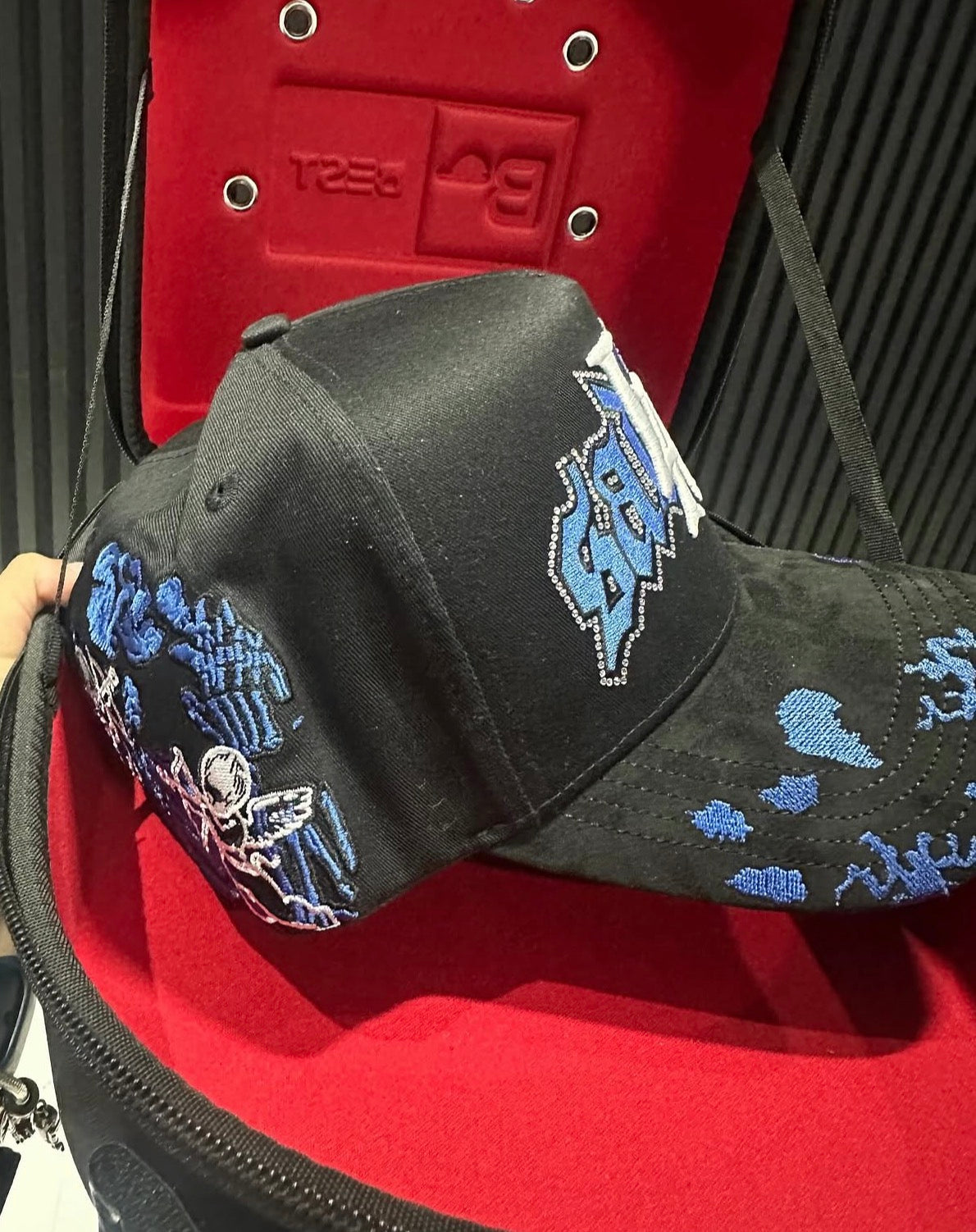 Dandy hats x Junior H Ángel Azul