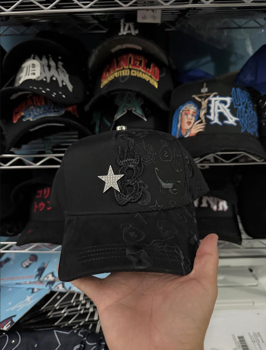 Barbas hats “b grafiti”