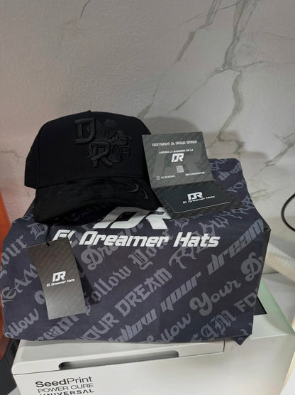 El dreamer hats “kanji all black”