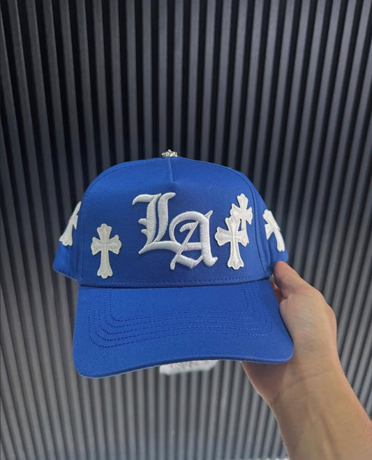 31 hats la blue chrome