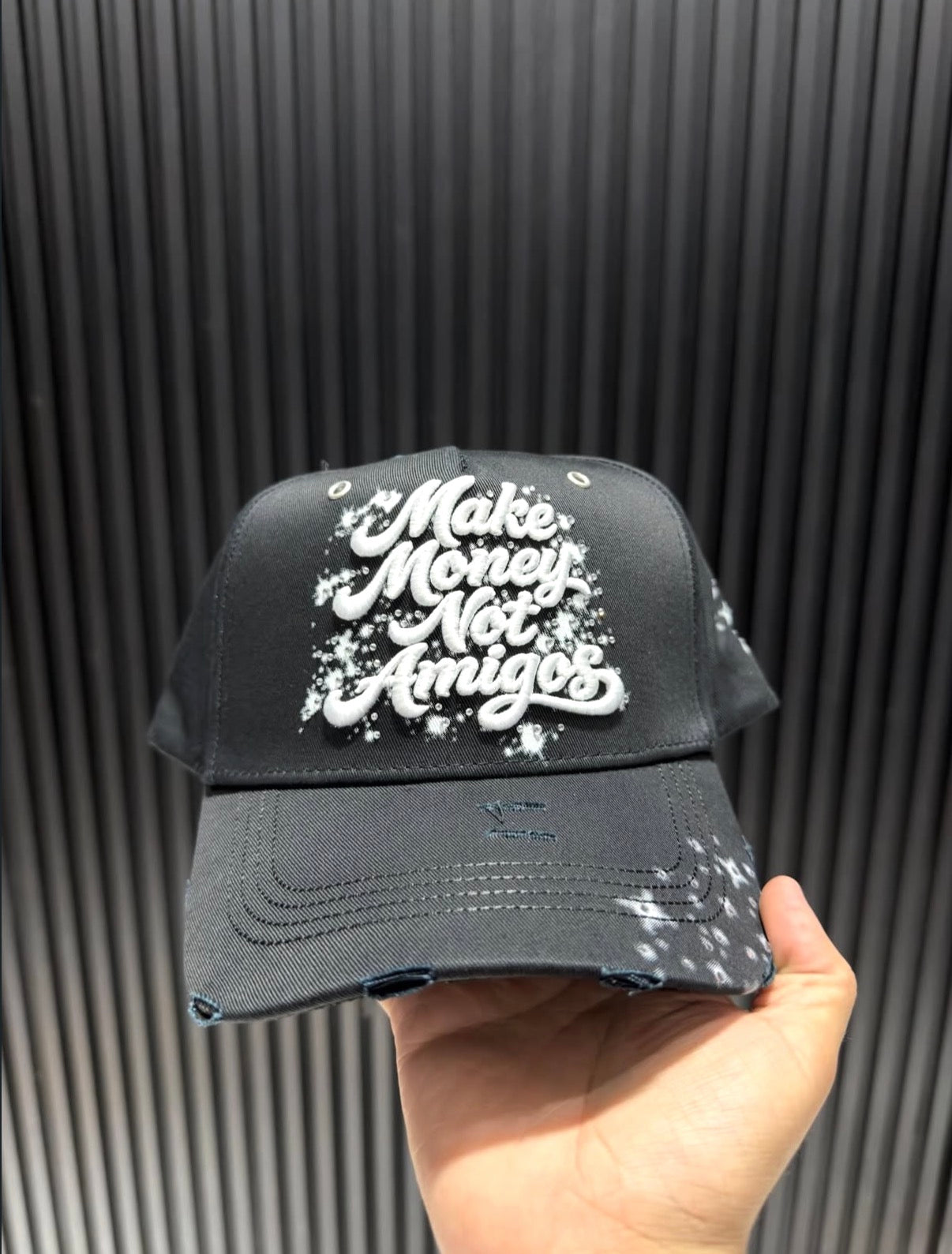 Dandy hats “makey money not amigos”