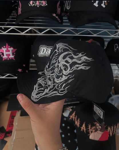 Dandy hats skeleton