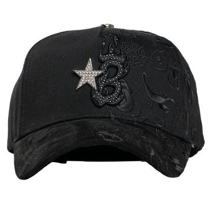 Barbas hats “b grafiti”