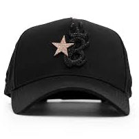 Barbas hats B star rose gold